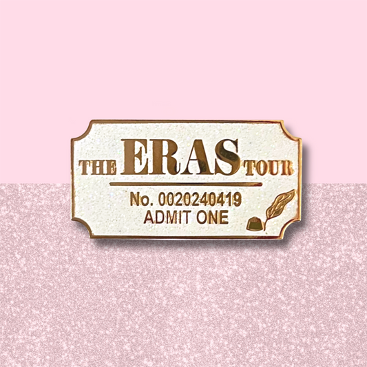 Eras Tour Ticket (TTPD Version) Enamel Pin