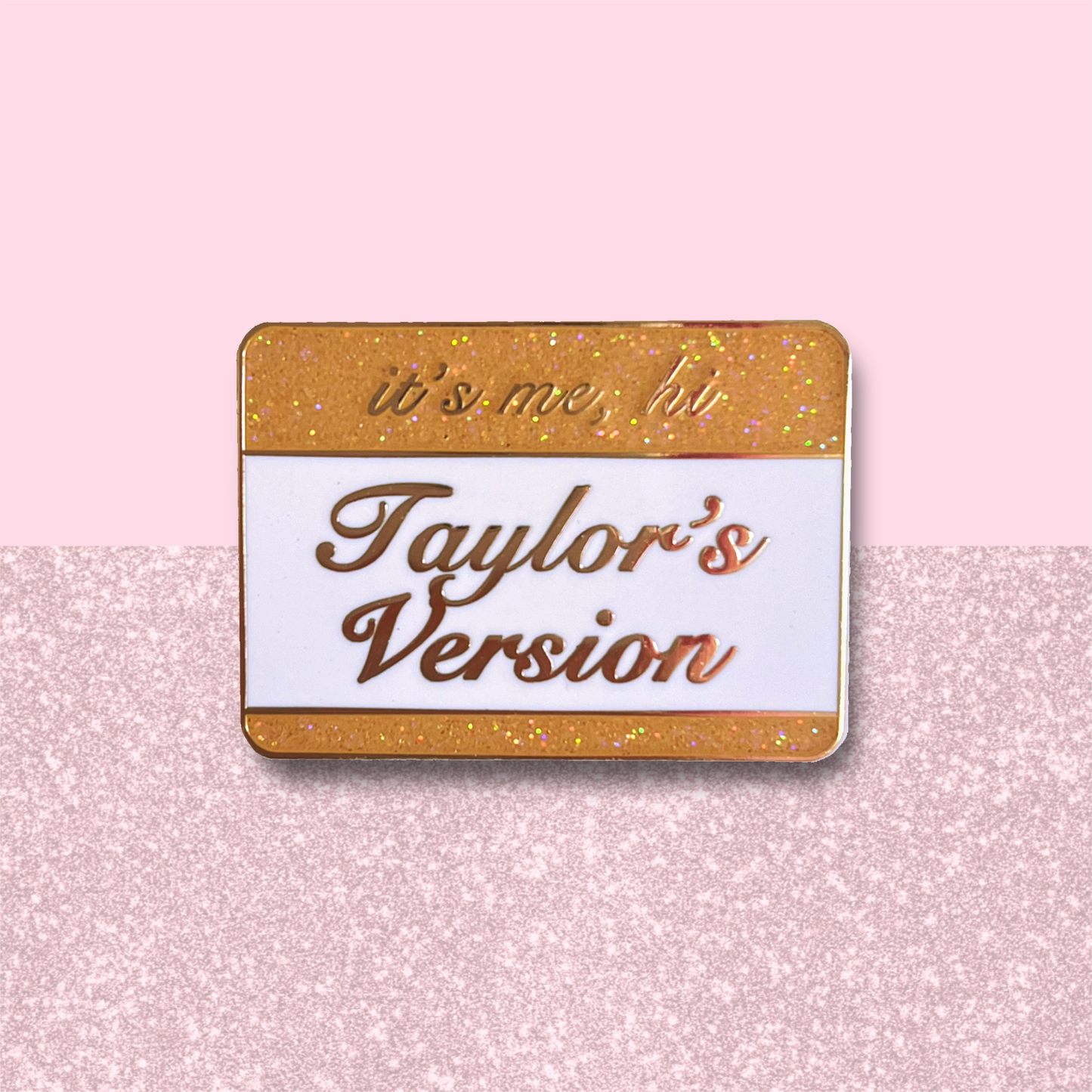 Taylor's Version Nametag Enamel Pin