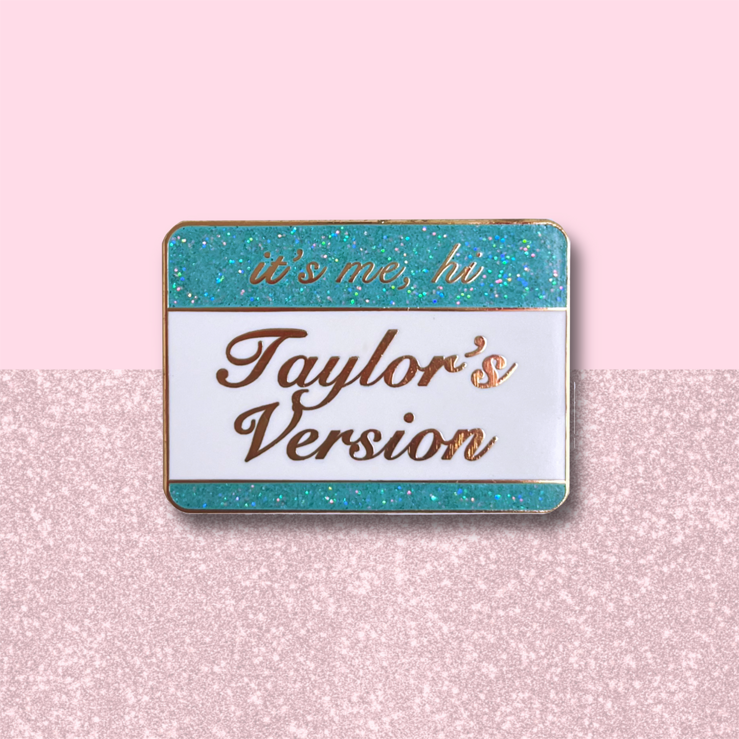 Taylor's Version Nametag Enamel Pin