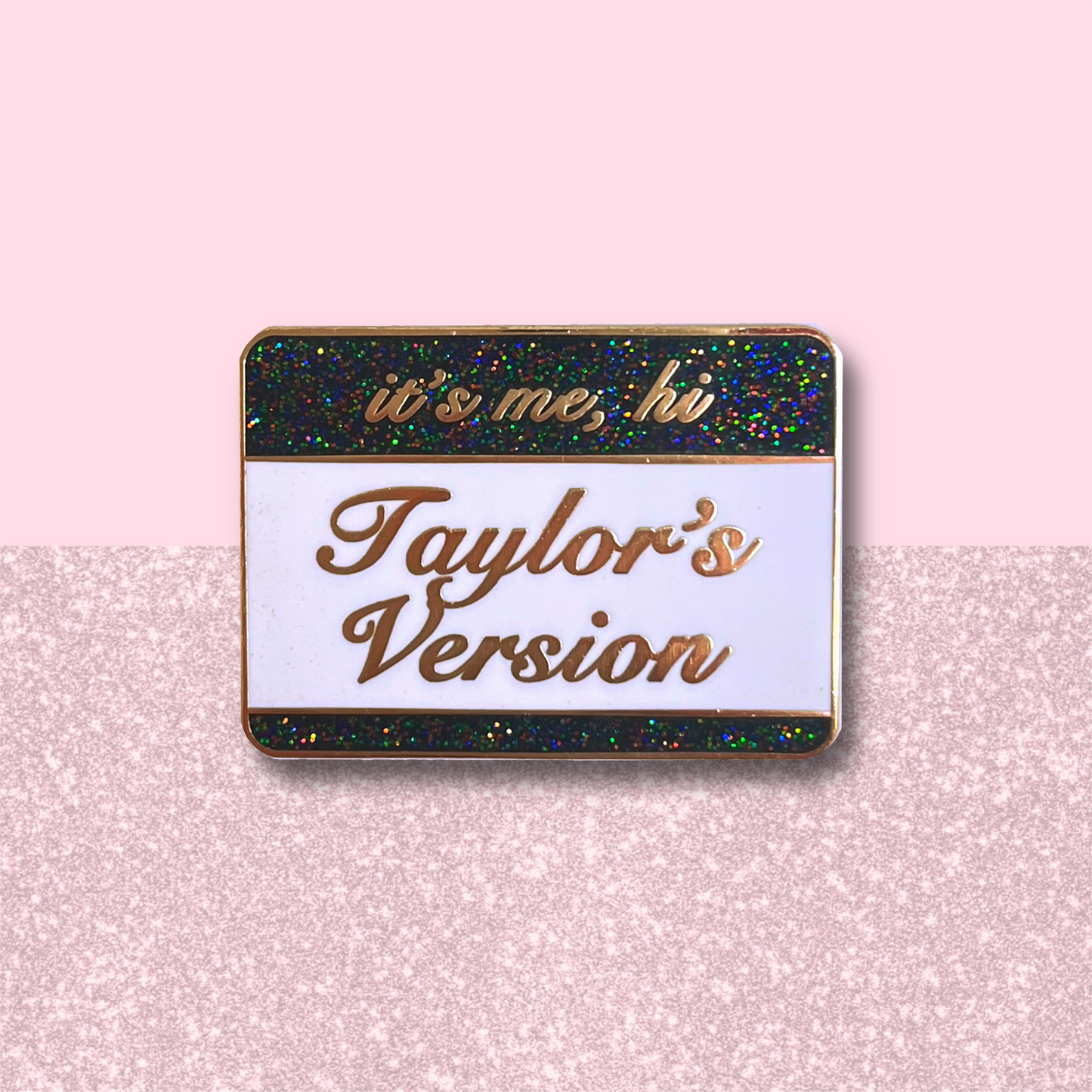 Taylor's Version Nametag Enamel Pin