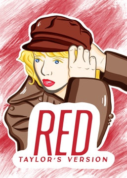 Red (Taylor's Version) - 5x7 Print