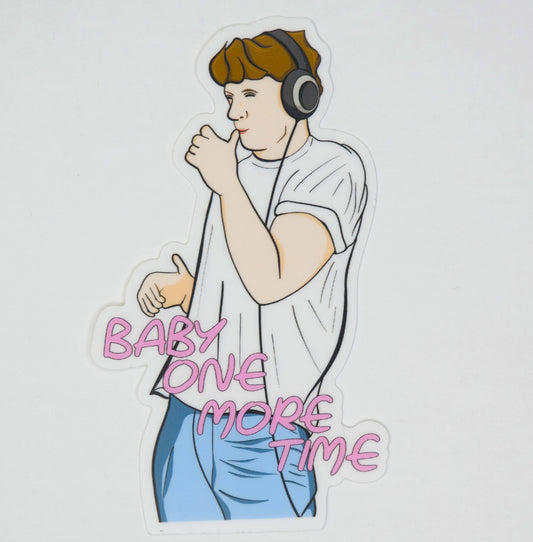 Baby One More Time Sticker