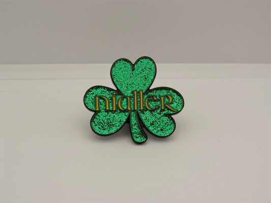 Nialler Shamrock Enamel Pin